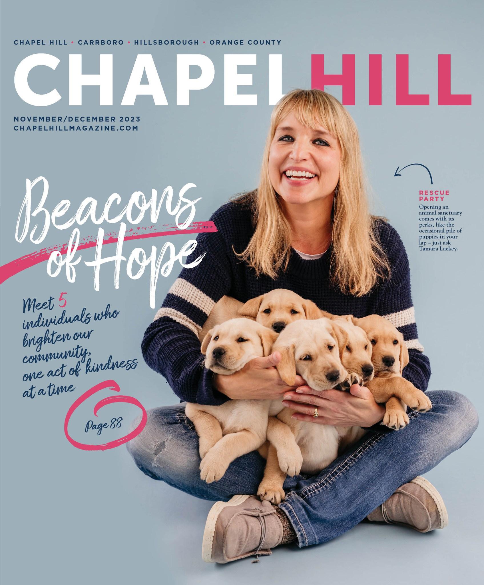 tamara lackey chapel hill magazine cover